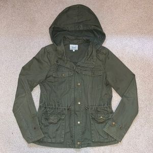 Kismet army green utility jacket
